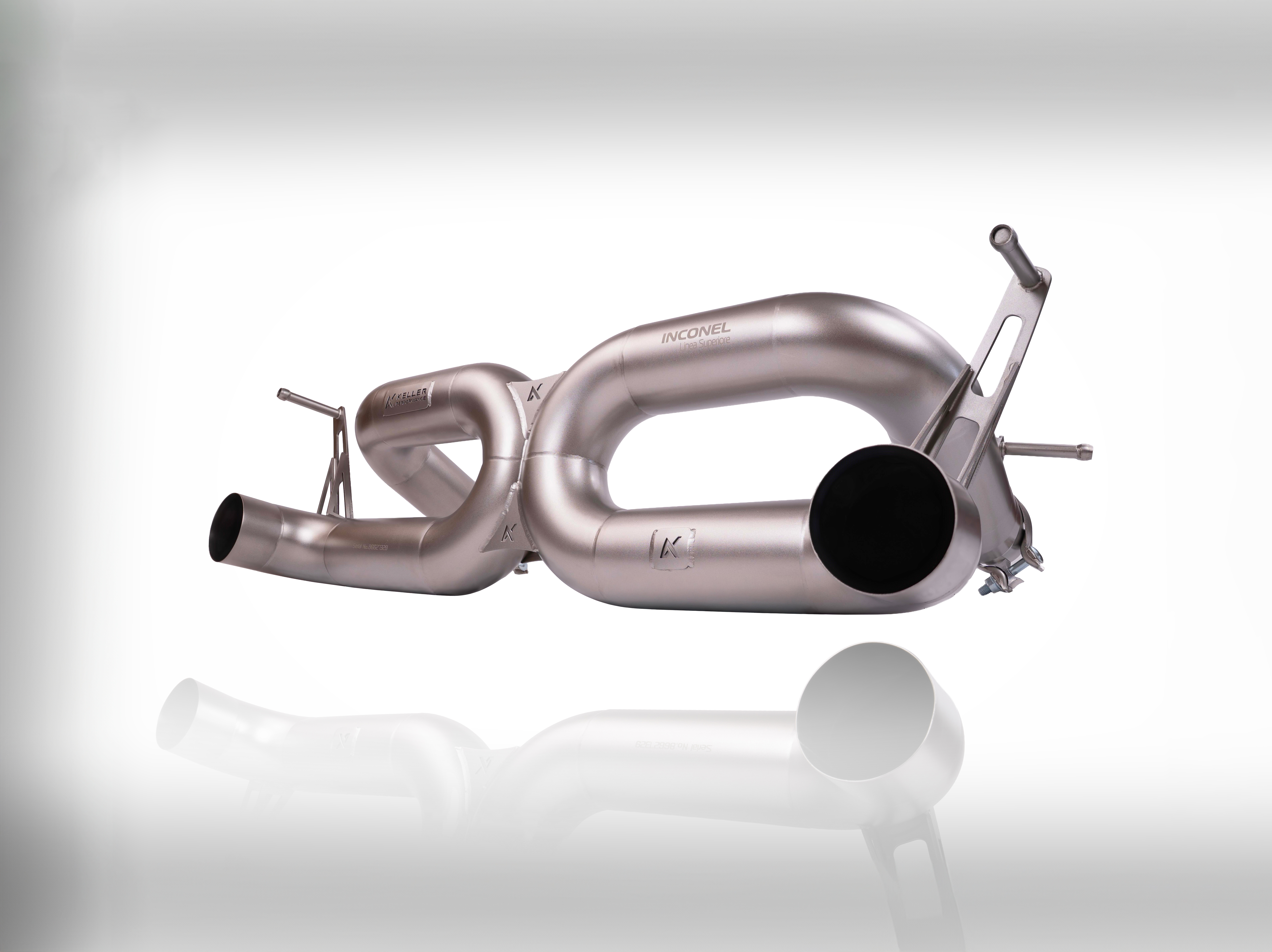 Ferrari 488 Pista Exhaust System Race